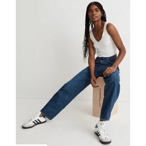 Madewell Baggy Straight Jeans Size 25 Blue
